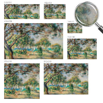 Moderne Fototapete nach Maß Küstenlandschaft