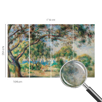 Moderne Fototapete nach Maß Küstenlandschaft