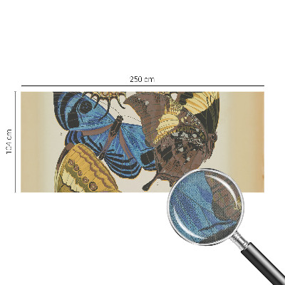 Selbstklebende Fototapete fürs Kinderzimmer Schmetterlinge Inspiration