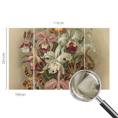 3D-Fototapete Florale Eleganz