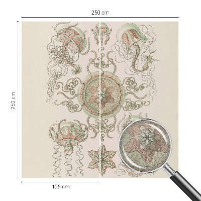 3D-Fototapete fürs Wohnzimmer Unterwasserwelt