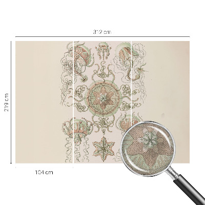 3D-Fototapete fürs Wohnzimmer Unterwasserwelt