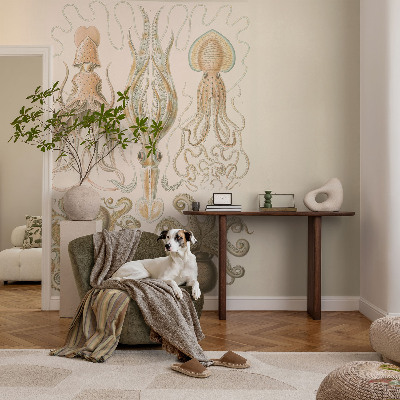 3D-Fototapete fürs Schlafzimmer Meeresleben