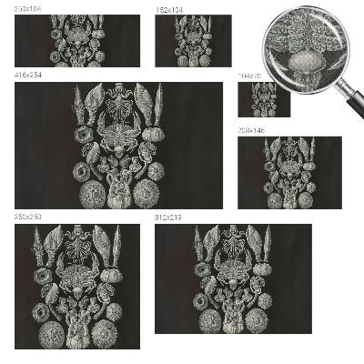 Fototapete nach Maß Unterwasserformen