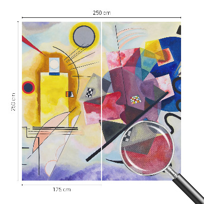 Selbstklebende Fototapete für die Wand Farbenfrohe Abstraktion