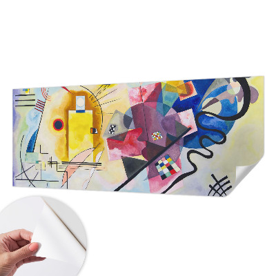 Selbstklebende Fototapete für die Wand Farbenfrohe Abstraktion