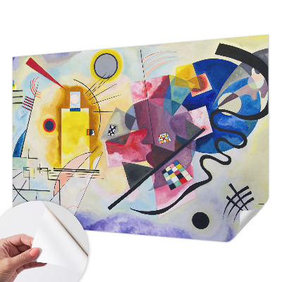 Selbstklebende Fototapete für die Wand Farbenfrohe Abstraktion