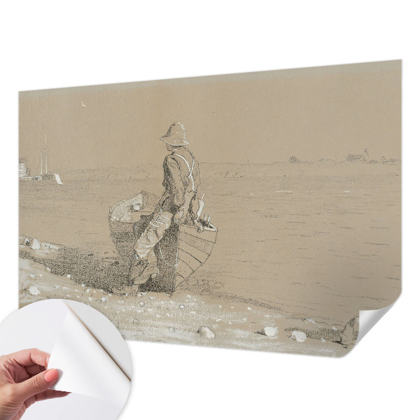 Selbstklebende Fototapete fürs Kinderzimmer Nostalgische Szene