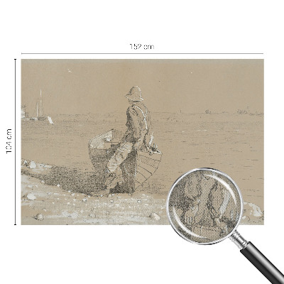 Selbstklebende Fototapete fürs Kinderzimmer Nostalgische Szene