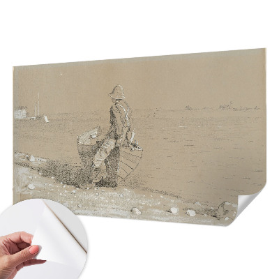 Selbstklebende Fototapete fürs Kinderzimmer Nostalgische Szene