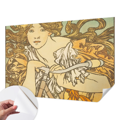 3D-Fototapete fürs Wohnzimmer Frühlingseleganz