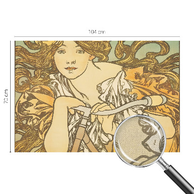 3D-Fototapete fürs Wohnzimmer Frühlingseleganz