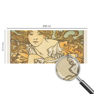 3D-Fototapete fürs Wohnzimmer Frühlingseleganz