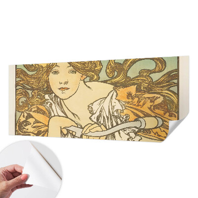 3D-Fototapete fürs Wohnzimmer Frühlingseleganz