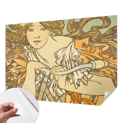 3D-Fototapete fürs Wohnzimmer Frühlingseleganz