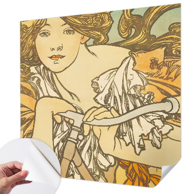 3D-Fototapete fürs Wohnzimmer Frühlingseleganz