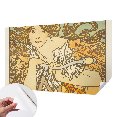 3D-Fototapete fürs Wohnzimmer Frühlingseleganz