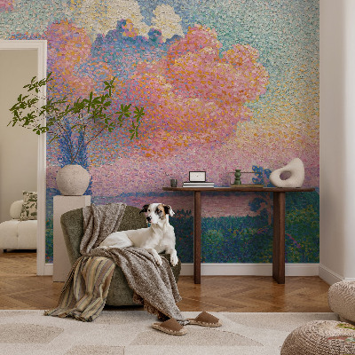 Motivtapete nach Maß Farbenfrohe Landschaft