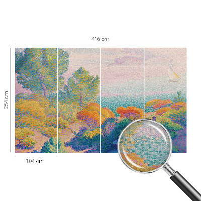 Motivtapete fürs Wohnzimmer Küstenlandschaft