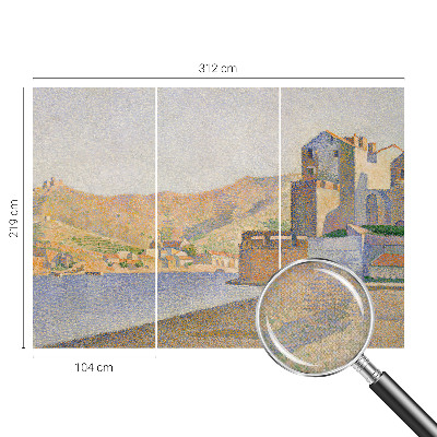 Hochwertige Bildtapete Sommerhafen