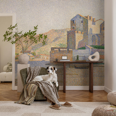 Hochwertige Bildtapete Sommerhafen