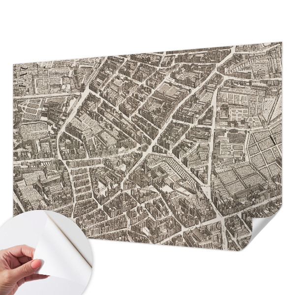 Selbstklebende Fototapete Stadtlabyrinth