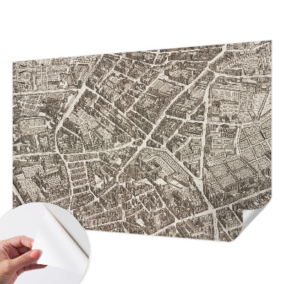 Selbstklebende Fototapete Stadtlabyrinth