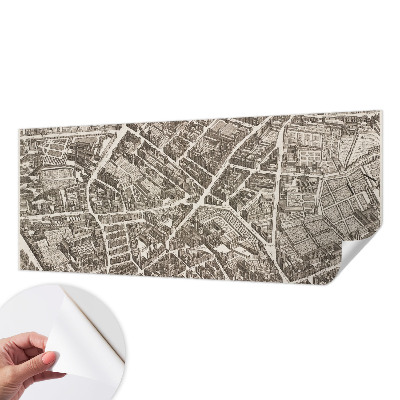 Selbstklebende Fototapete Stadtlabyrinth