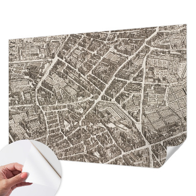 Selbstklebende Fototapete Stadtlabyrinth