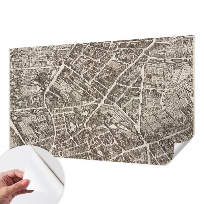 Selbstklebende Fototapete Stadtlabyrinth