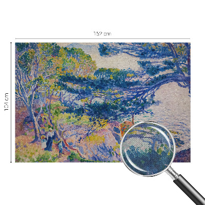 Selbstklebende Fototapete fürs Kinderzimmer Impressionistische Landschaft