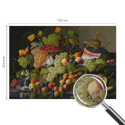 Fototapete in 3D-Optik Fruchtzusammensetzung