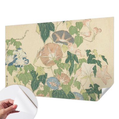 3D-Fototapete fürs Wohnzimmer Florale Eleganz