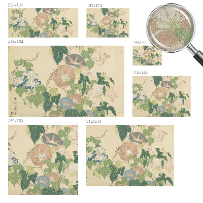 3D-Fototapete fürs Wohnzimmer Florale Eleganz