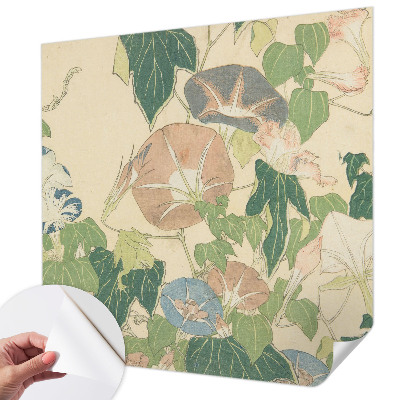 3D-Fototapete fürs Wohnzimmer Florale Eleganz