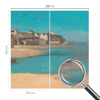 Fototapete nach Maß Ein ruhiges Dorf