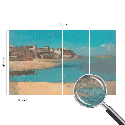 Fototapete nach Maß Ein ruhiges Dorf