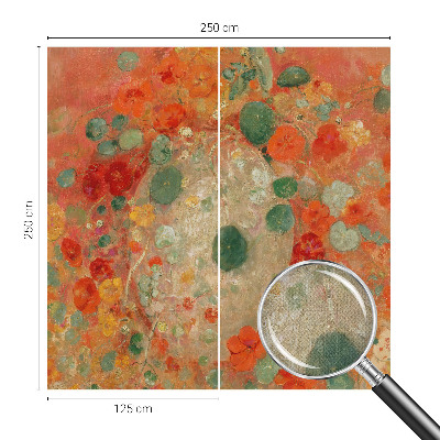 Motivtapete nach Maß Abstrakte Blumen