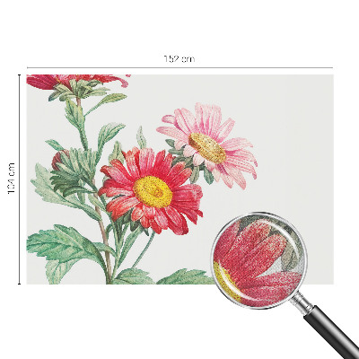 Moderne Fototapete nach Maß Zarte Blüten