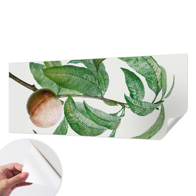 Hochwertige Bildtapete Reifer Pfirsich