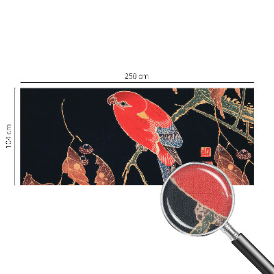 Motivtapete fürs Wohnzimmer Exotischer Vogel