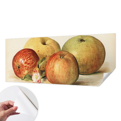 Vintage tapete Apfelblüten