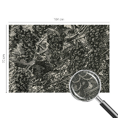 Hochwertige Bildtapete Traubenabdruck