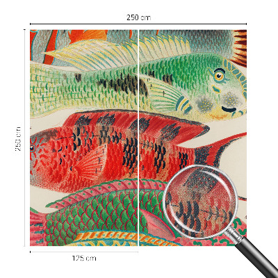 Selbstklebende Fototapete Exotische Fische