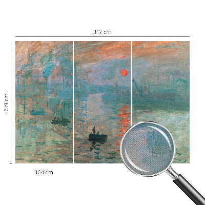 Selbstklebende Fototapete fürs Schlafzimmer Hafenlandschaft