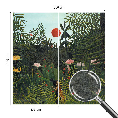 Fototapete in 3D-Optik Exotische Landschaft