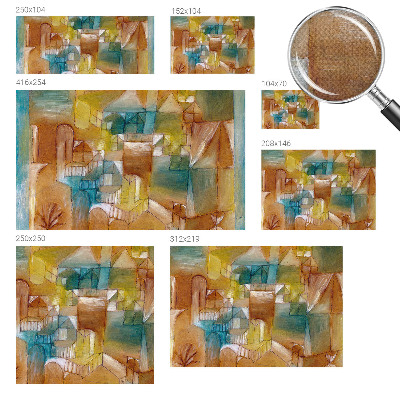 Motivtapete fürs Wohnzimmer Geometrische Strukturen