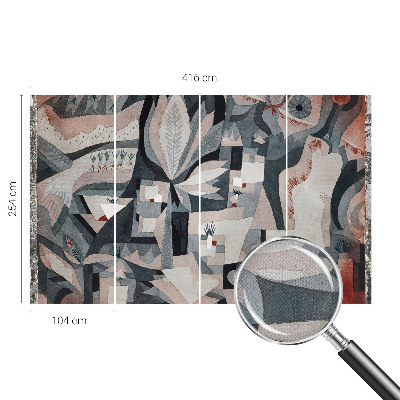 Hochwertige Bildtapete Abstraktion der Natur