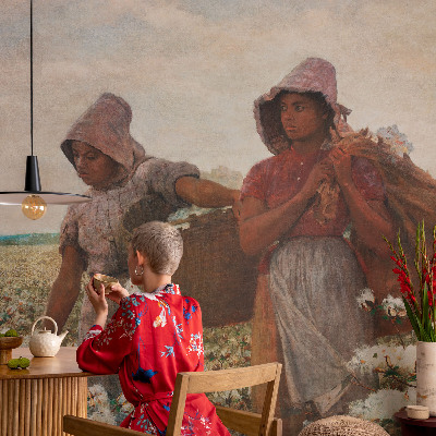 3D-Fototapete fürs Wohnzimmer Arbeiten im Außendienst