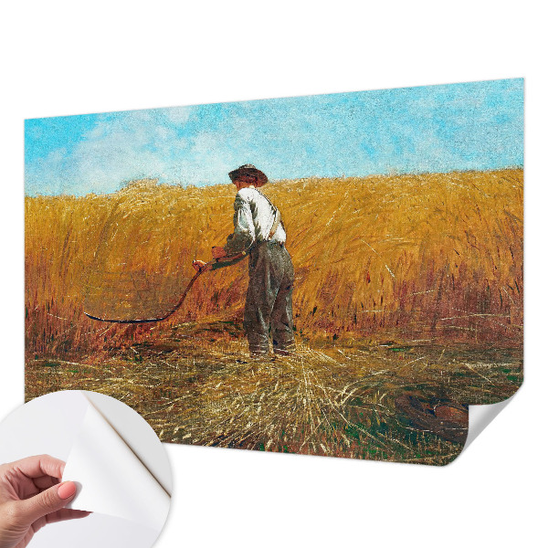 3D-Fototapete fürs Schlafzimmer Ernte in der Sonne